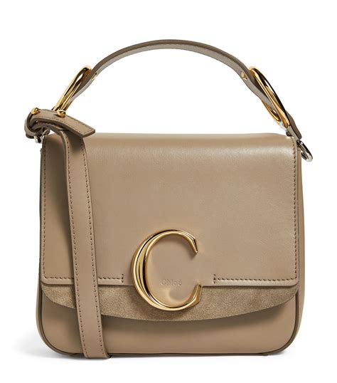 chloe c bag beige|chloe leather purse.